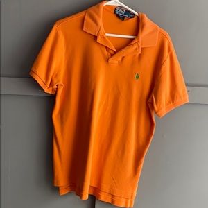 Orange polo by Ralph Lauren